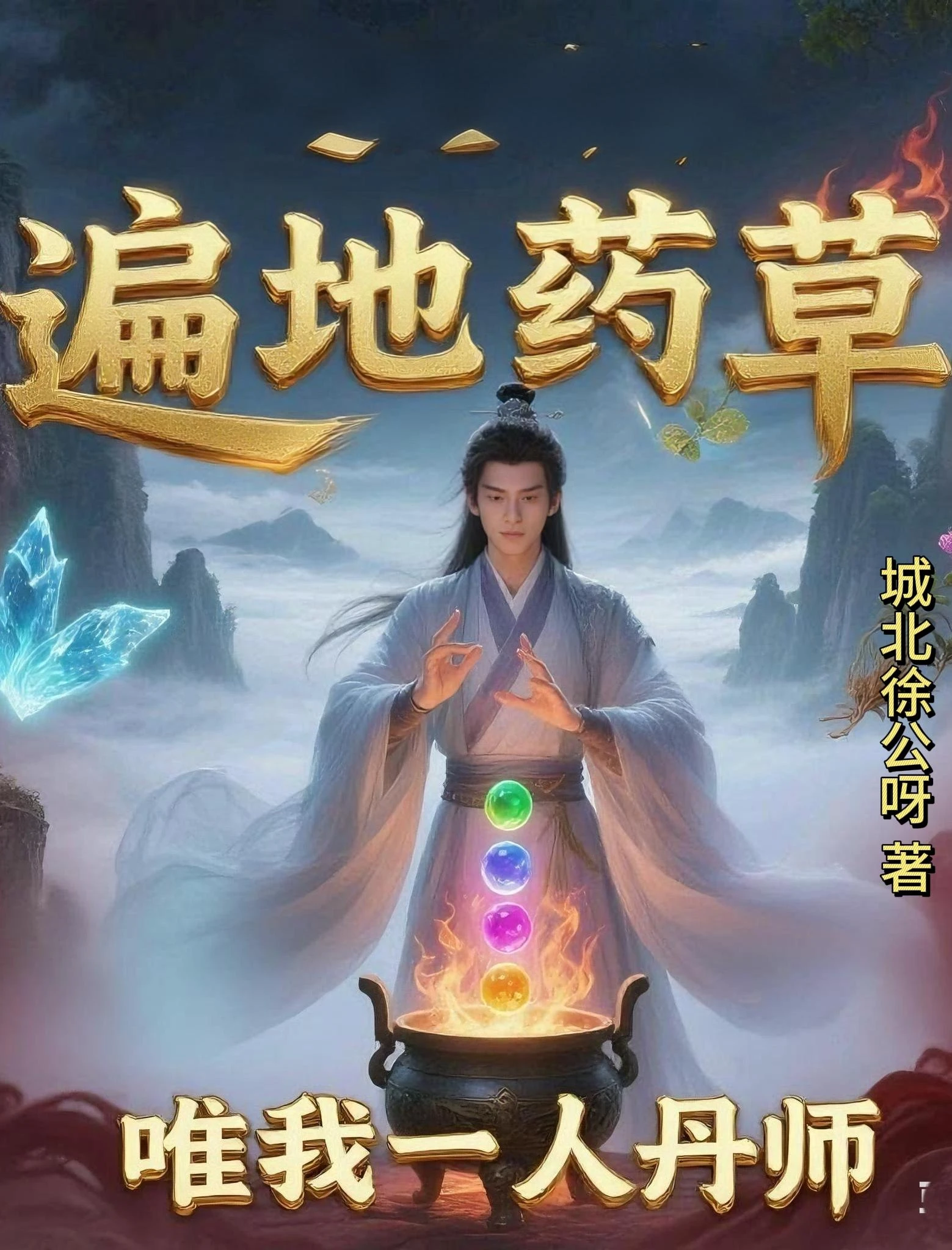 遍地藥草，唯我一人丹師 封面