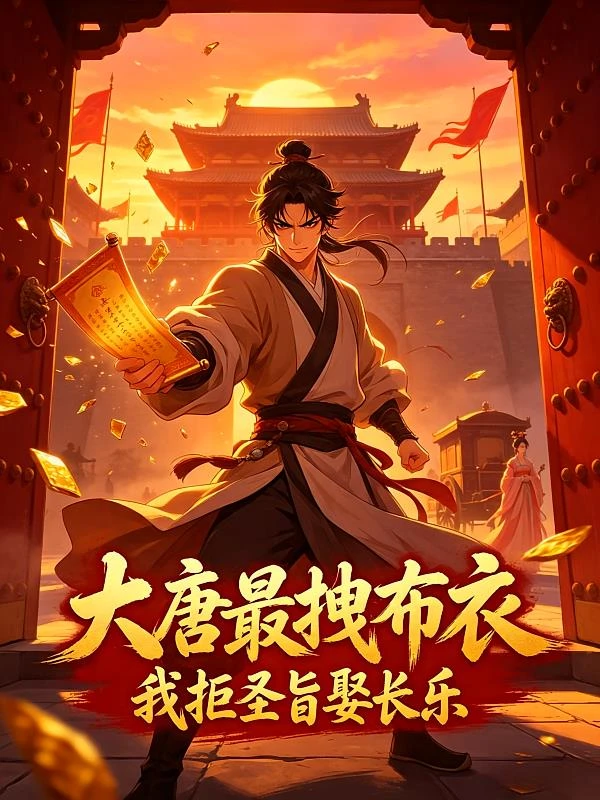 大唐最拽布衣,我拒聖旨娶長樂 封面